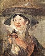 HOGARTH, William The Shrimp Girl sf oil